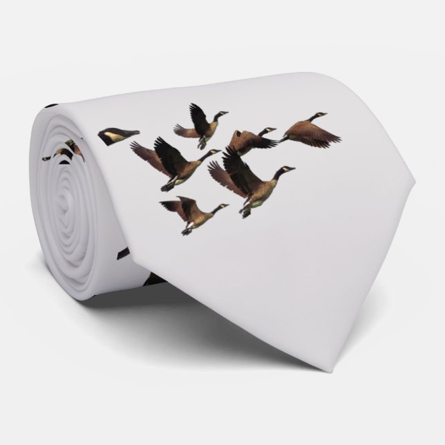 GEESE NECK TIE KRAWATTE (Gerollt)