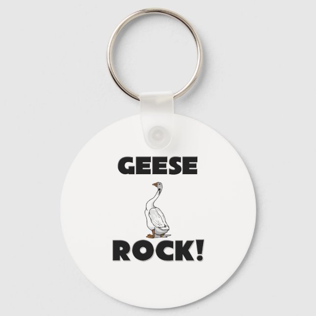 Geese Rock Schlüsselanhänger (Vorderseite)
