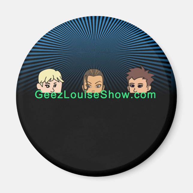 Geez Louise Dark Magnet (Vorne)