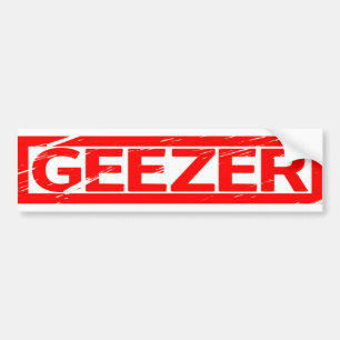 Geezer-Briefmarke Autoaufkleber