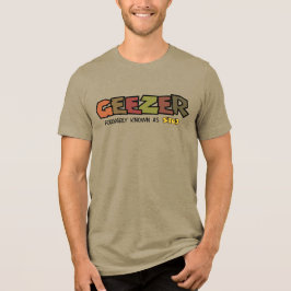 Geezer Herren Tri-Blend T-Shirt Shirt