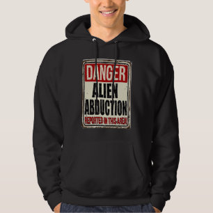 Gefahr Aliens Grafik Hoodie