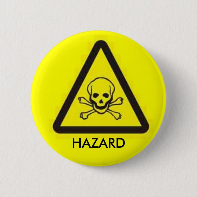 GEFAHR BUTTON (Vorderseite)