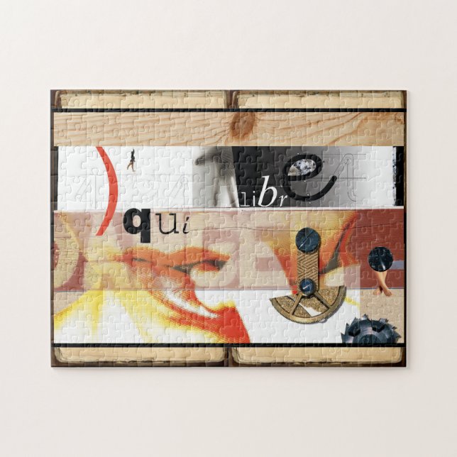 Gefahr - Digitale Collage Art - Puzzle (Horizontal)