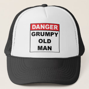 Gefahr: Grumpy Old Man Truckerkappe