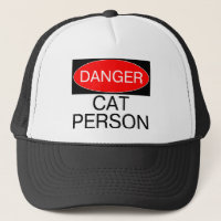 Gefahr - Katzenperson Funny T - Shirt Tasse Hat Sc