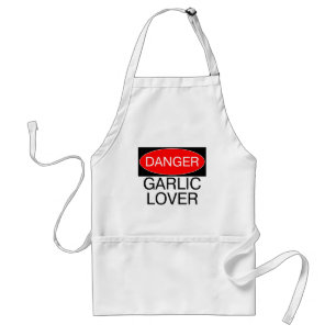 Gefahr - Knoblauch Lover Funny T - Shirt Tasse Hut Schürze