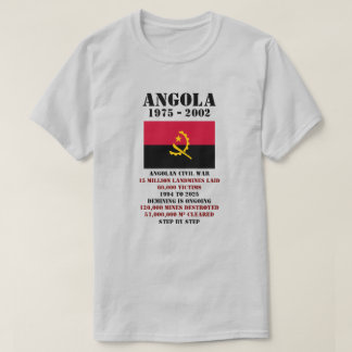 Gefahr Landminen, Angola T-Shirt
