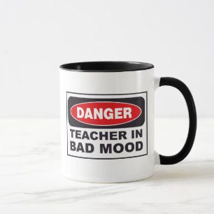 Gefahr: Lehrer in der schlechten Tasse
