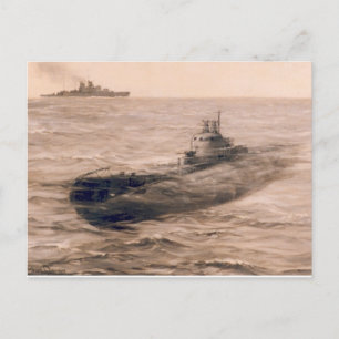 Gefahr Lurking Postkarte