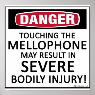 Gefahr Mellophone Poster