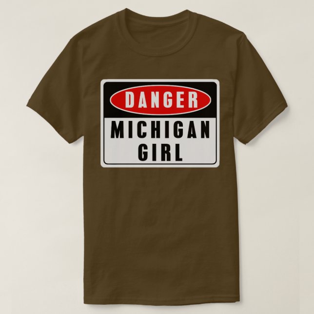Gefahr-Michigan T-Shirt (Design vorne)