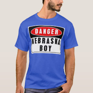 Gefahr-Nebraska-Junge T-Shirt