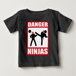 Gefahr Ninjas Baby T-shirt