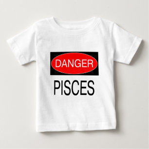 Gefahr - Pisces Funny Astrology T - Shirt Hat Tass