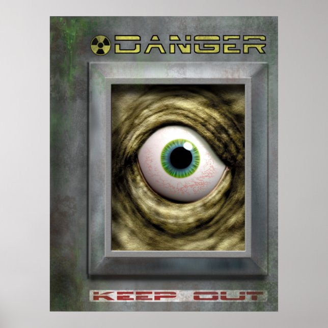 Gefahr Poster (Vorne)