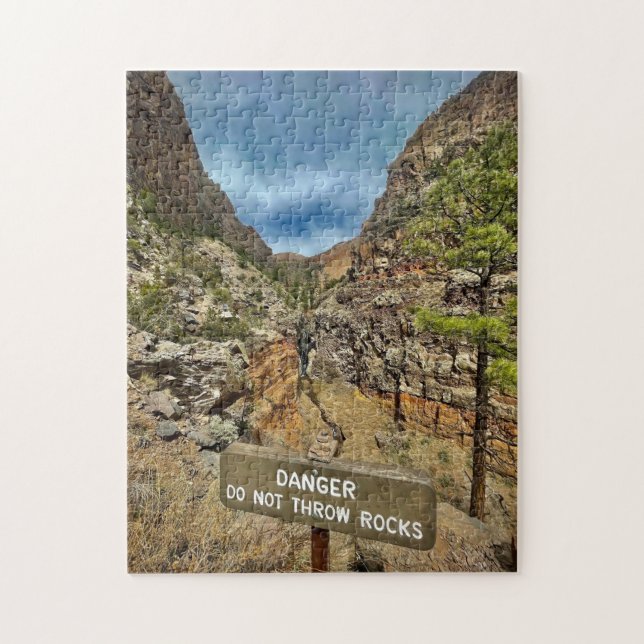 Gefahr Puzzle (Vertikal)