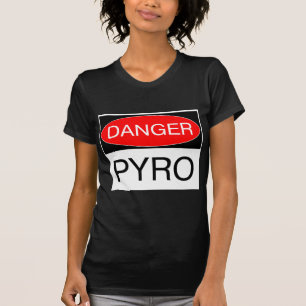Gefahr - Pyro Funny Pyrotechniker T - Shirt Tasse 