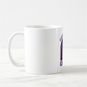 Gefahr Schwarze Katze Überquert Halloween Kürbis H Kaffeetasse