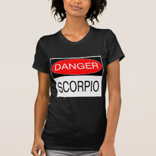 Gefahr - Skorpion Lustiges Astrologie T-Shirt Hut 