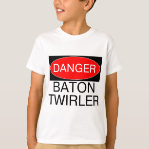 Gefahr - Stabhoheit Spaßiges Wirbelnder T-Shirt Ta