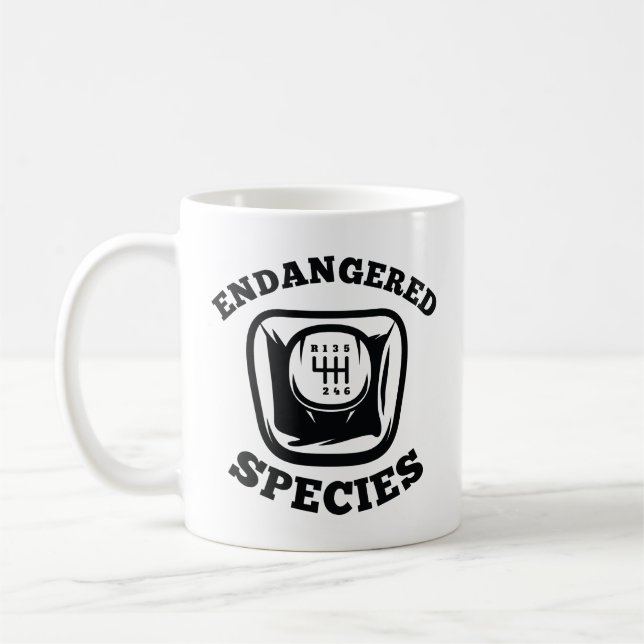 Gefährdete Arten Kaffeetasse (Links)