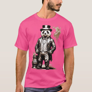 Gefährdete Arten Panda Bear Dr. Garfield T-Shirt