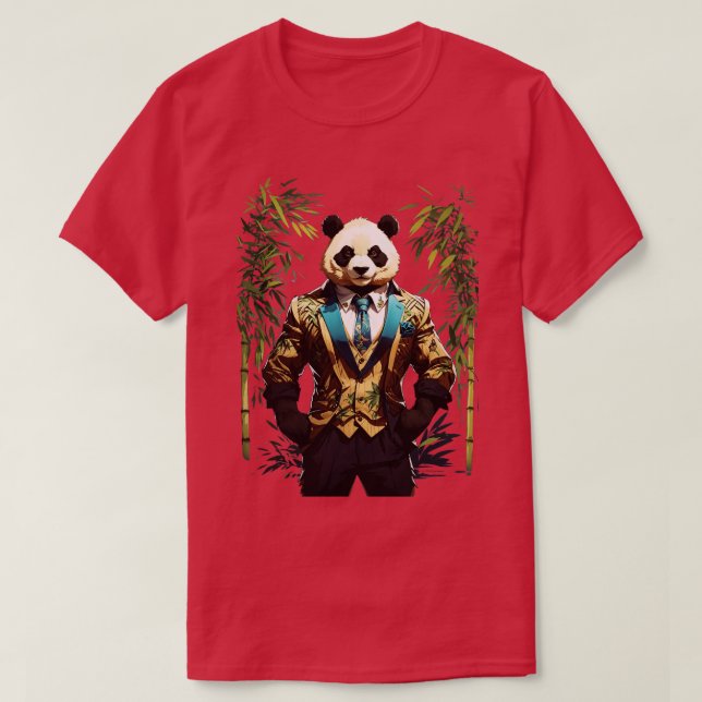 Gefährdete Arten Panda Bear l T-Shirt (Design vorne)