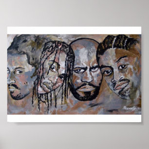 Gefährdete Arten Poster