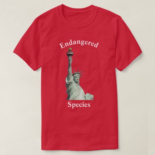 Gefährdete Arten T-Shirt (Design vorne)