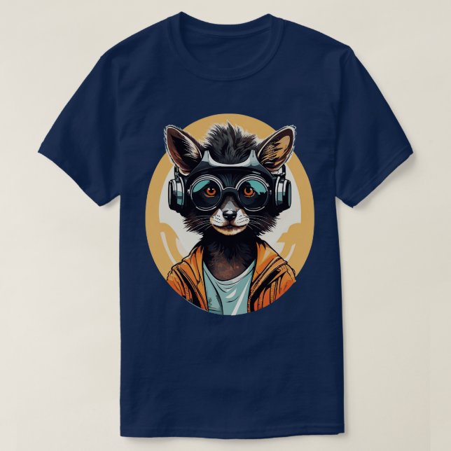 gefährdete ArtenAye Aye Devin T-Shirt (Design vorne)