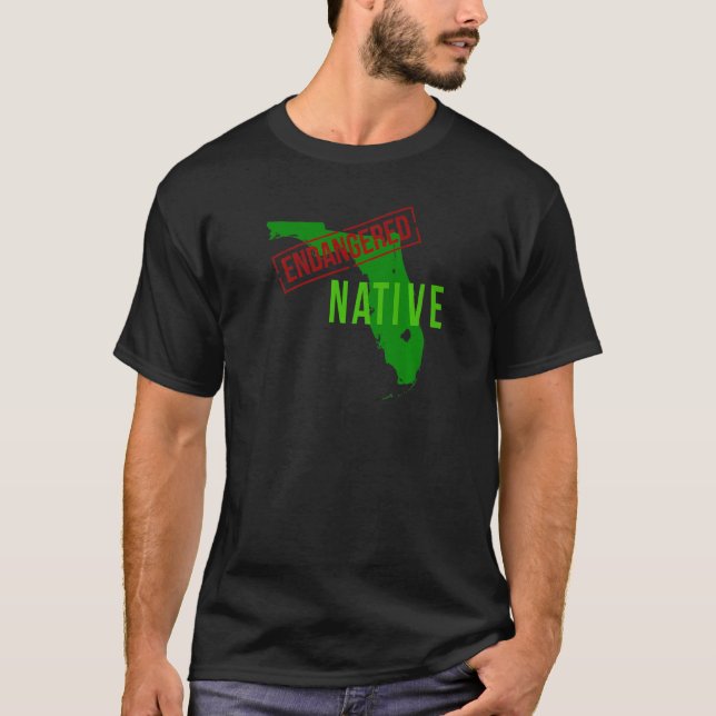 Gefährdete Florida T-Shirt (Vorderseite)