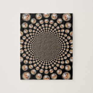 gefährdete Geparden Puzzle