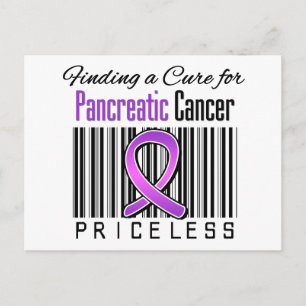 GEFÄHRDETE Kur für Pankreaskrebs Postkarte