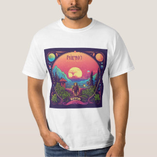 "Gefährdete Pflanze Kontur T-Shirts: Farbe T-Shirt