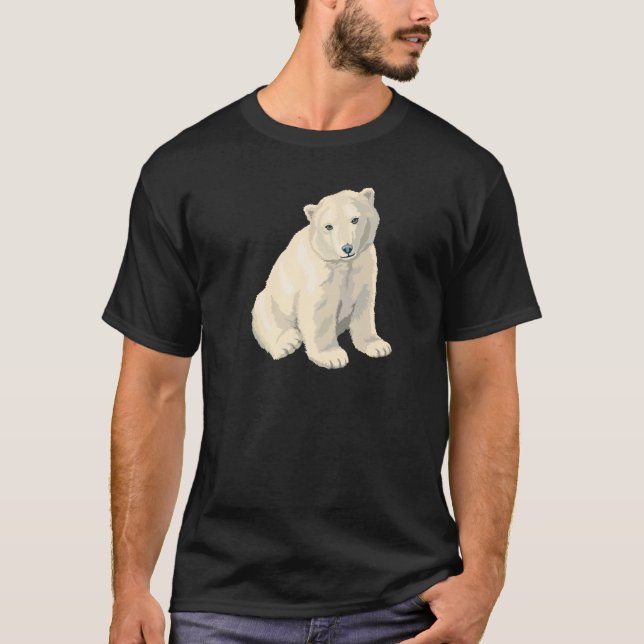 Gefährdeter Eisbär T-Shirt (Vorderseite)
