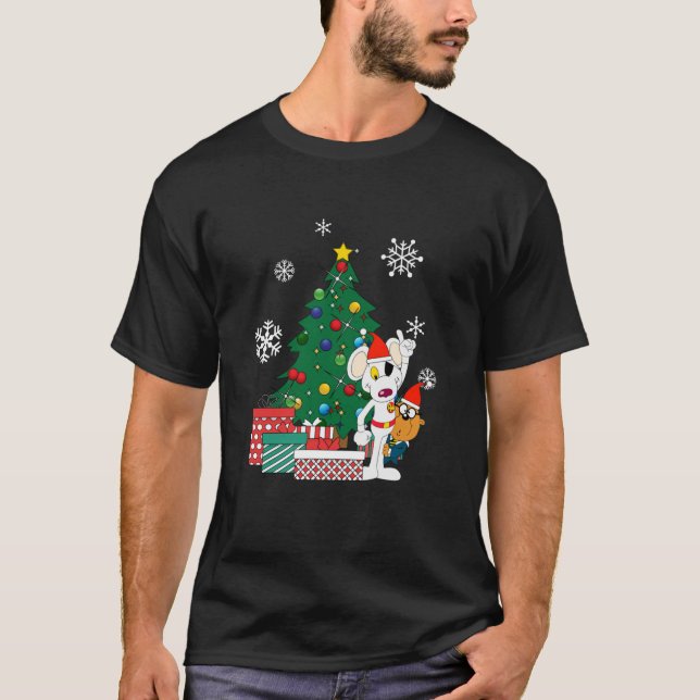 Gefährdung durch Maus und Penfold um den Weihnacht T-Shirt (Vorderseite)