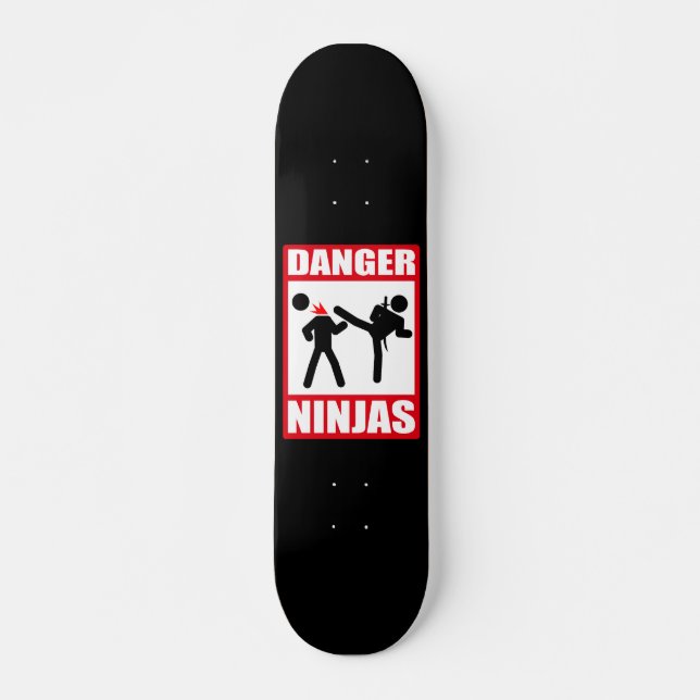 Gefährdung Ninjas Skateboard (Vorne)