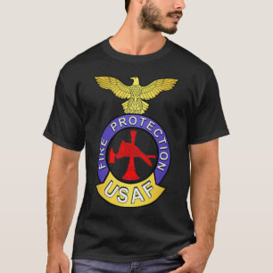 GEFAHREN DER US-LUFTKRAFT USAF FEUERSCHUTZ T-Shirt