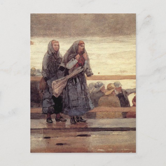 "Gefahren des Meeres" Postkarte (Vorderseite)