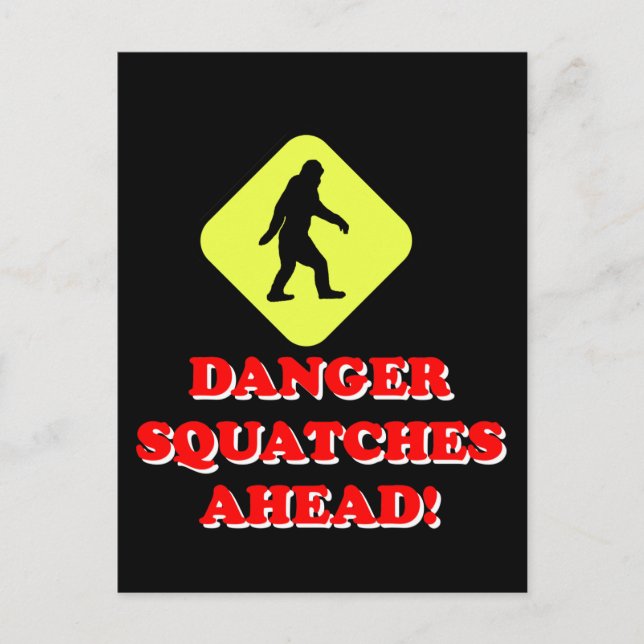 Gefahren Postkarte (Vorderseite)