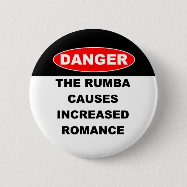 Gefahren Rumba Knöpfe Button (Vorderseite)
