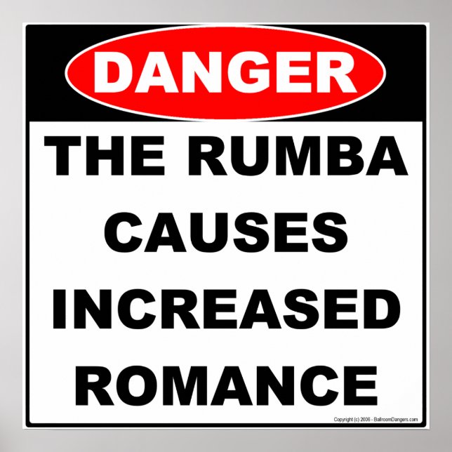 Gefahren Rumba Posters Poster (Vorne)