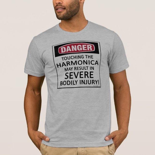 Gefahrenharmonika T-Shirt (Vorderseite)