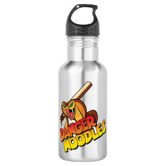 Gefahrennudel-Softball-Wasser-Flasche Edelstahlflasche