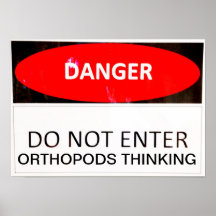 GEFAHRENORTHOPOS DENKEN