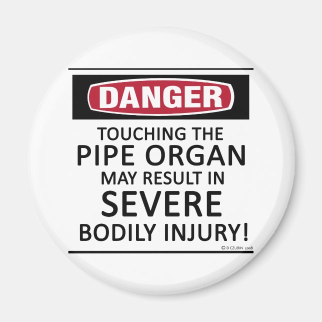 Gefahrensteckorgan Magnet (Vorne)