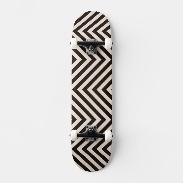 Gefahrenstreifen Skateboard (Vorderseite)
