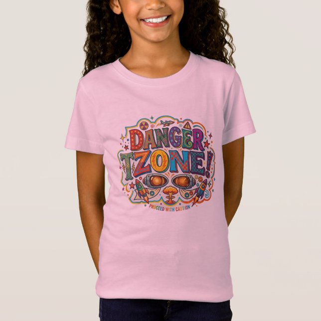 Gefahrenzone! T-Shirt (Vorderseite)
