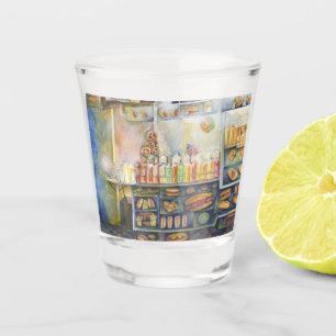gefährlich Nah Schnapsglas